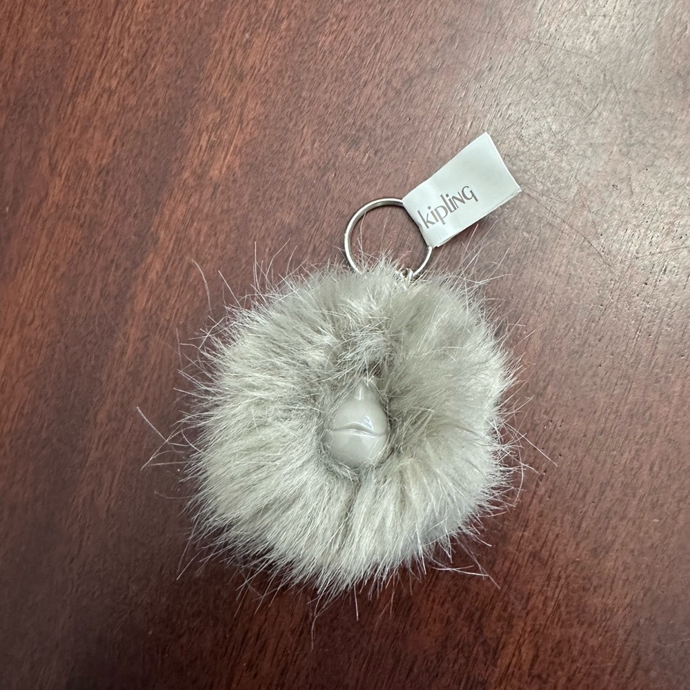 KIPLING Plush Monkey “Nate” Keychain Bag Charm NWT